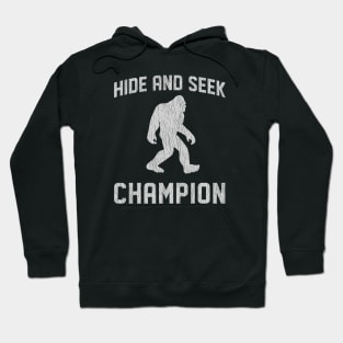 Vintage Bigfoot Hide And Seek World Champion Hoodie